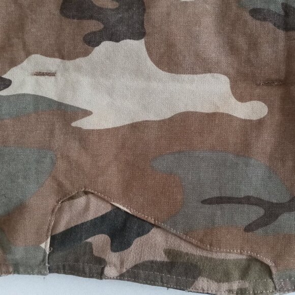 Vintage Harley Davidson Reversible Down Jacket black/camo size 2XL - Picture 11 of 11